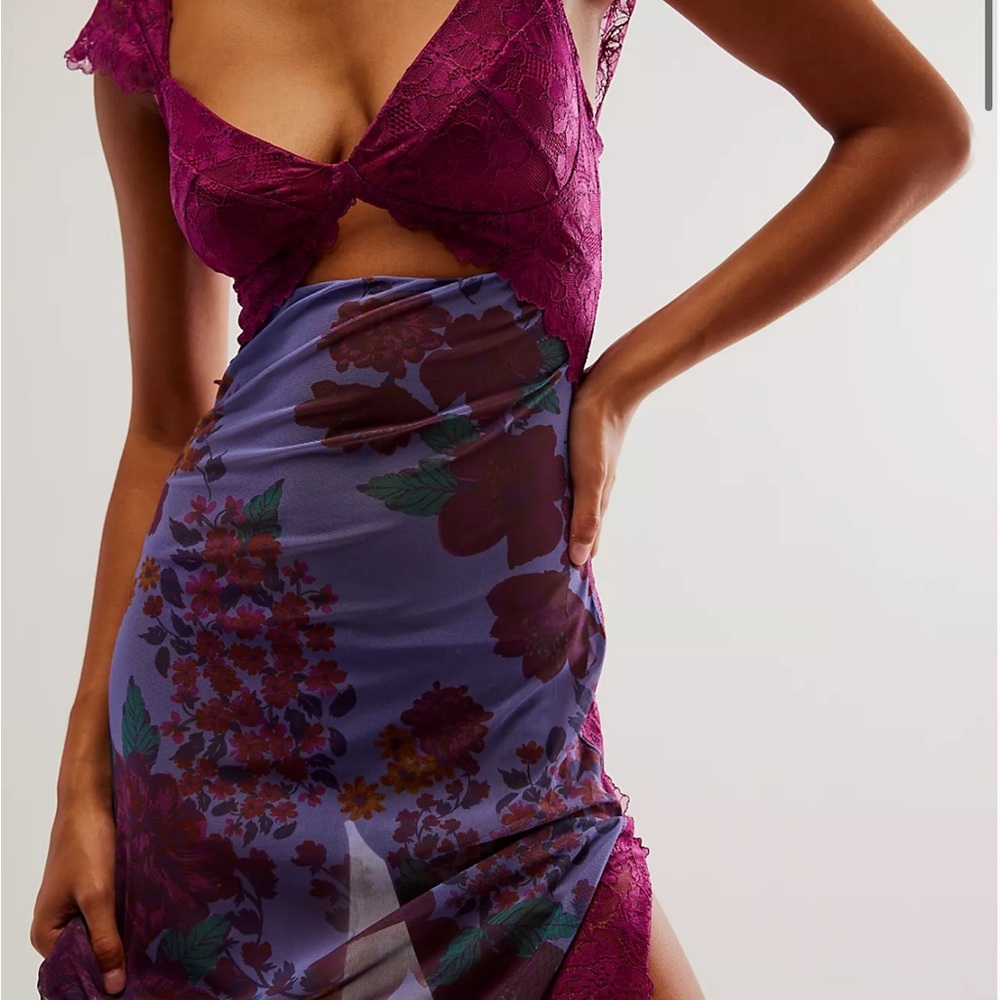 NWT Free People Suddenly Fine Maxi Slip